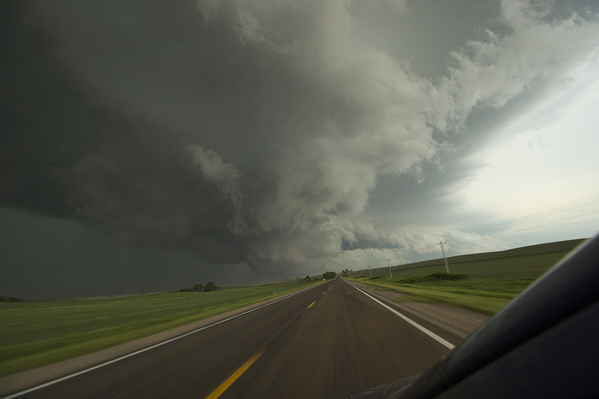 Supercell near Arnold